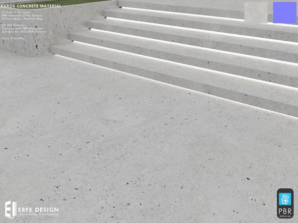 Karok Concrete  PBR Material [Erfe Design] *