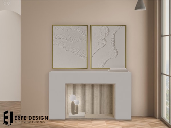 Korea Fireplace Wooden 5 LI [Erfe Design]*