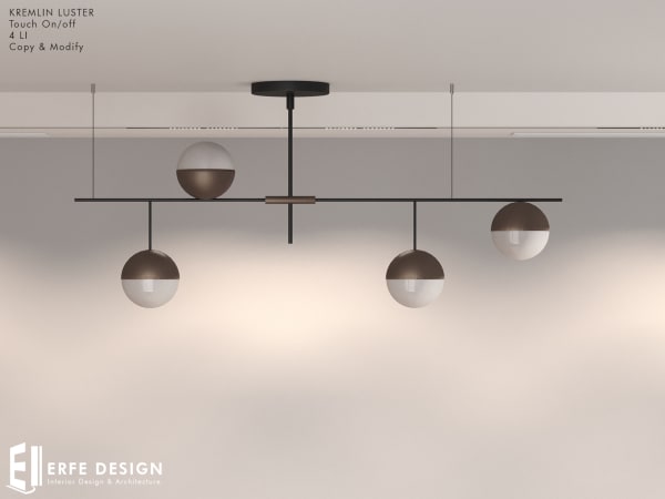 Kremlin Luster Touch On/off 4 LI [Erfe Design] *