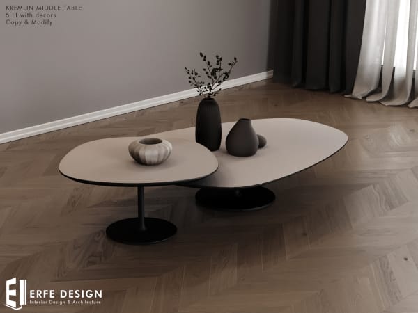 Kremlin Middle table 5 LI [Erfe Design] *