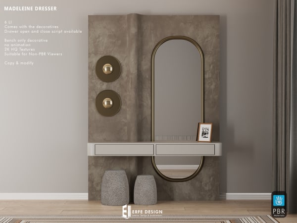 Madeleine Dresser 6 LI  PBR [Erfe Design]*