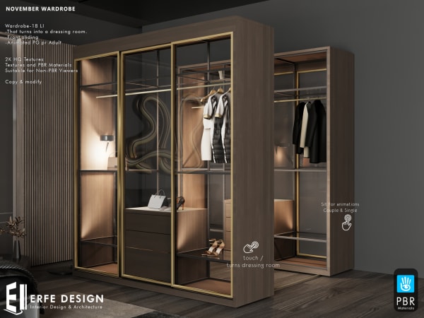 November Wardrobe  PG  PBR &amp; NonPBR [Erfe Design] *
