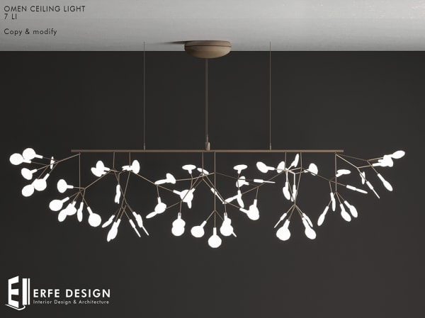 Omen Ceiling Light 7 LI [Erfe Design] *