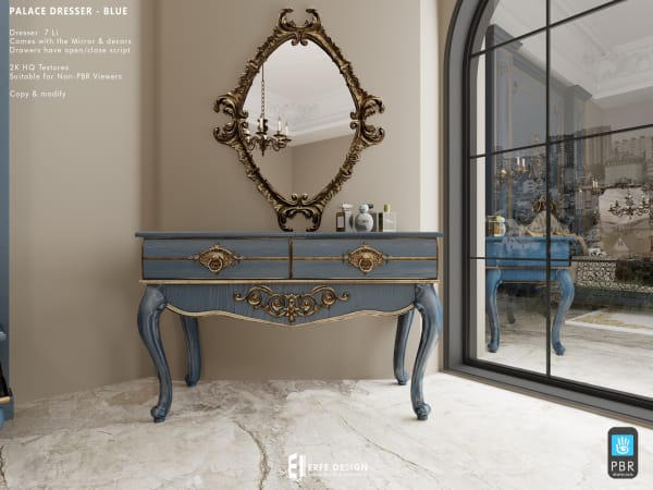 Palace Dresser BLUE