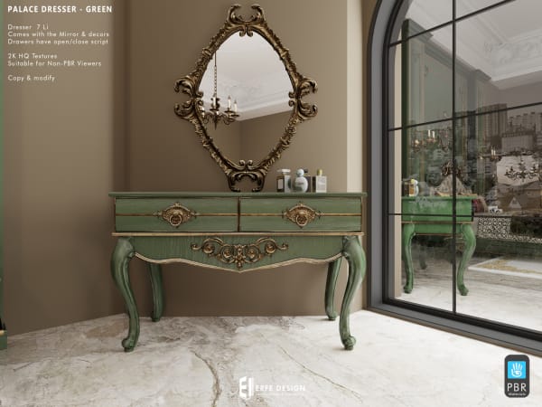 Palace Dresser GREEN