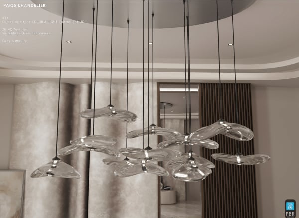 Paris Chandelier 8 LI  [Erfe Design]*