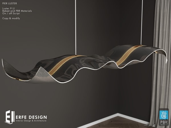 Pier Luster  PBR Touch On/off 10 LI [Erfe Design]*