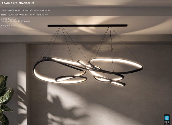 Prague Led Chandelier Modern