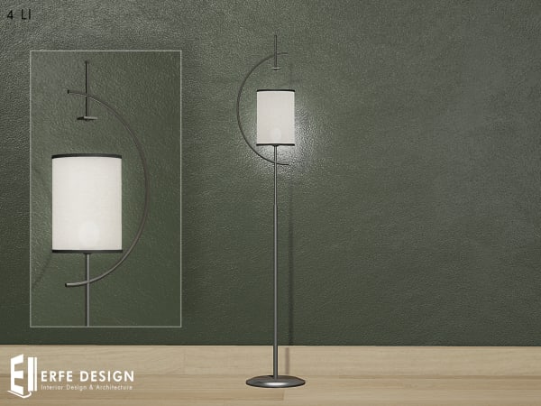 Sago Floor Lamp 4 LI [Erfe Design] *