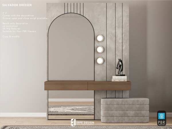 Salvador Dresser 6 LI PBR [Erfe Design]*