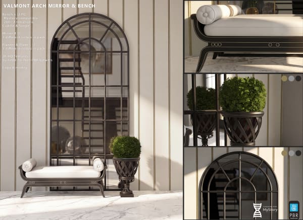 Valmont Bench SET PBR PG Only [Erfe Design]