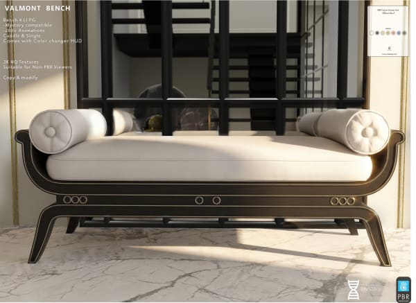 Valmont Bench PBR PG Only [Erfe Design]