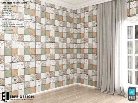Vita tiles PBR Material [Erfe Design] *