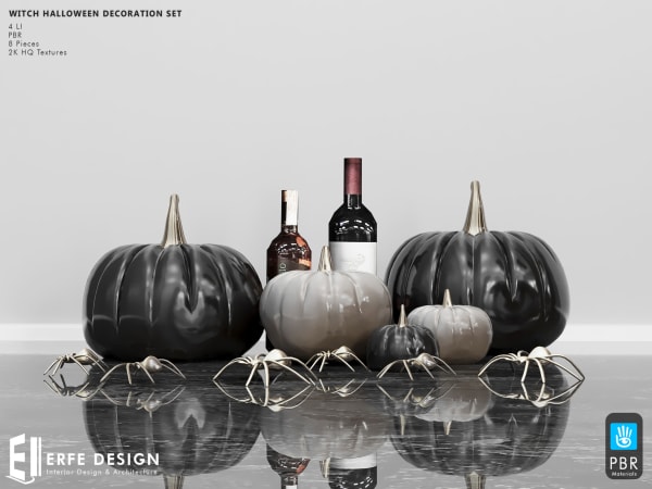 Witch Halloween Set 4 LI [Erfe Design] *