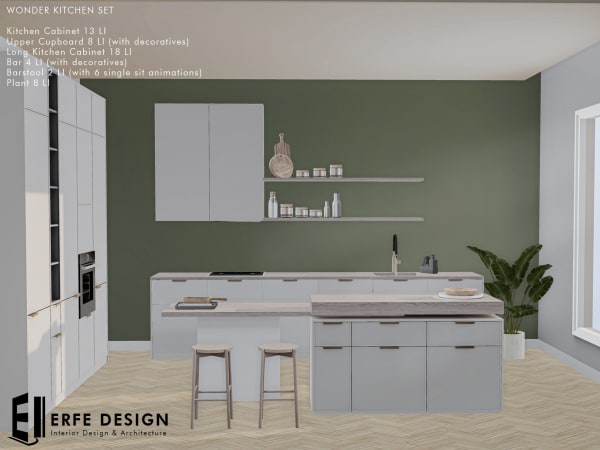 Wonder Kitchen Set 50LI Fatpack [Erfe Design] *
