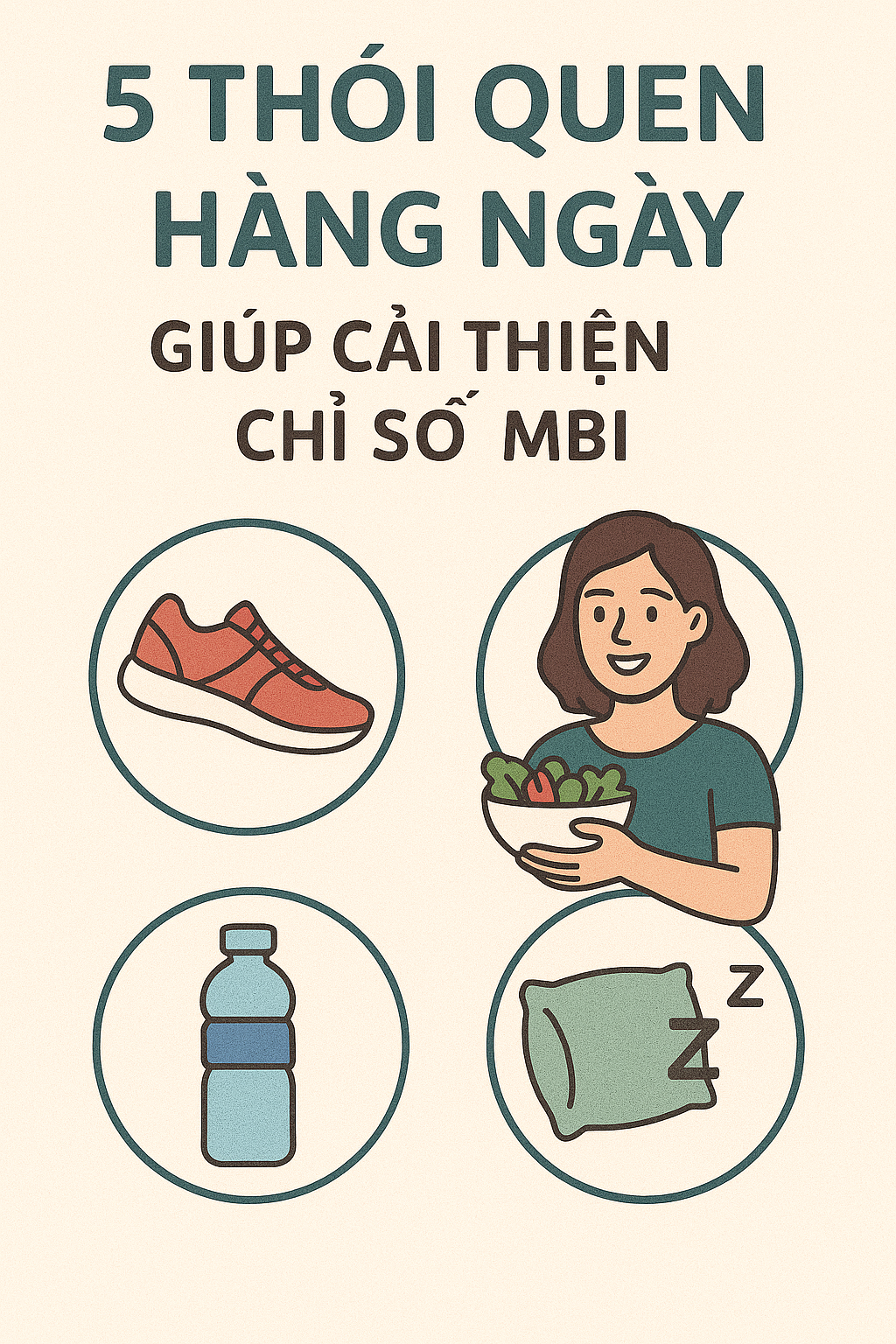 5 thói quen hàng ngày giúp cải thiện chỉ số MBI