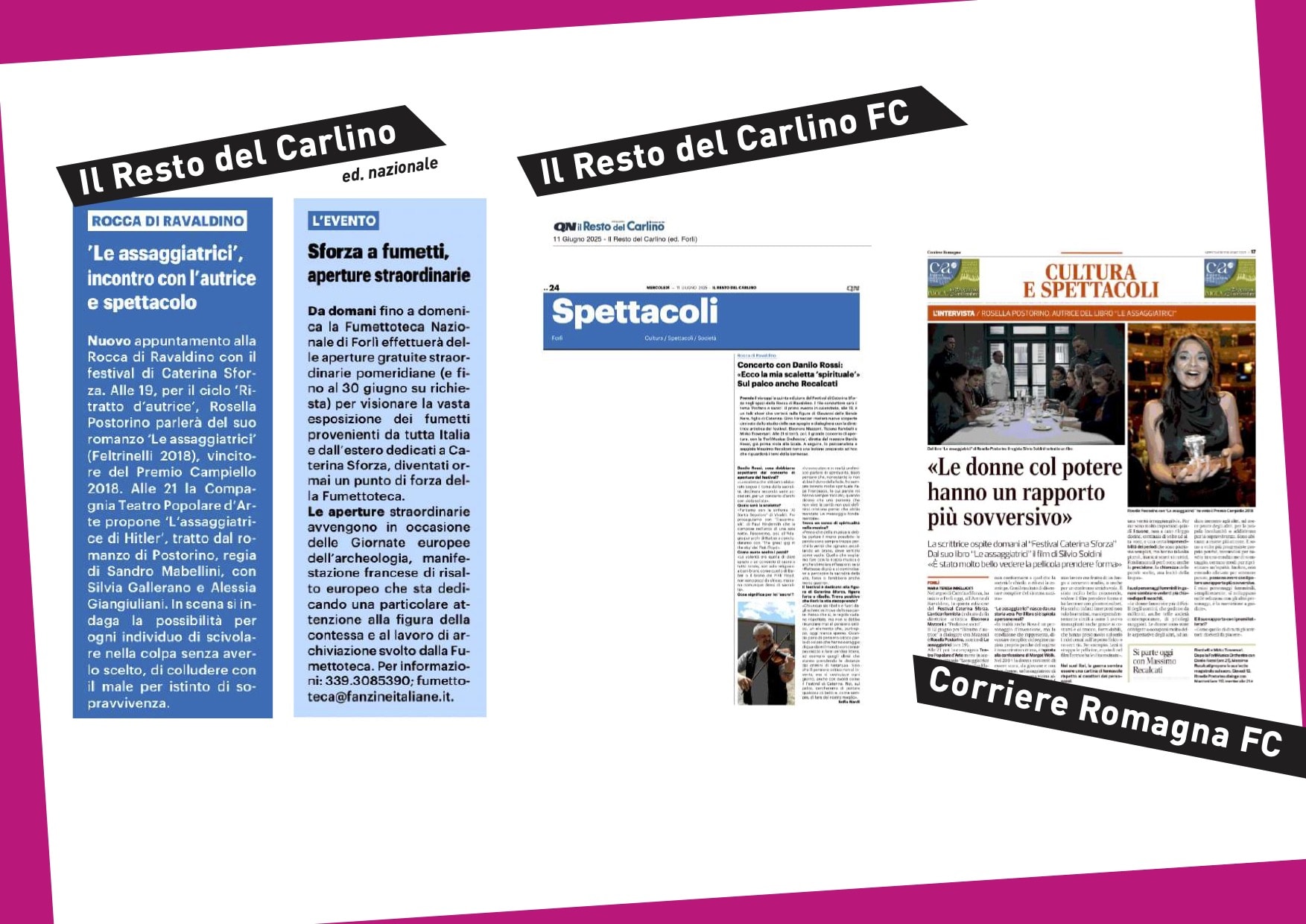 Rassegna Festival Caterina Sforza 2025 – 3