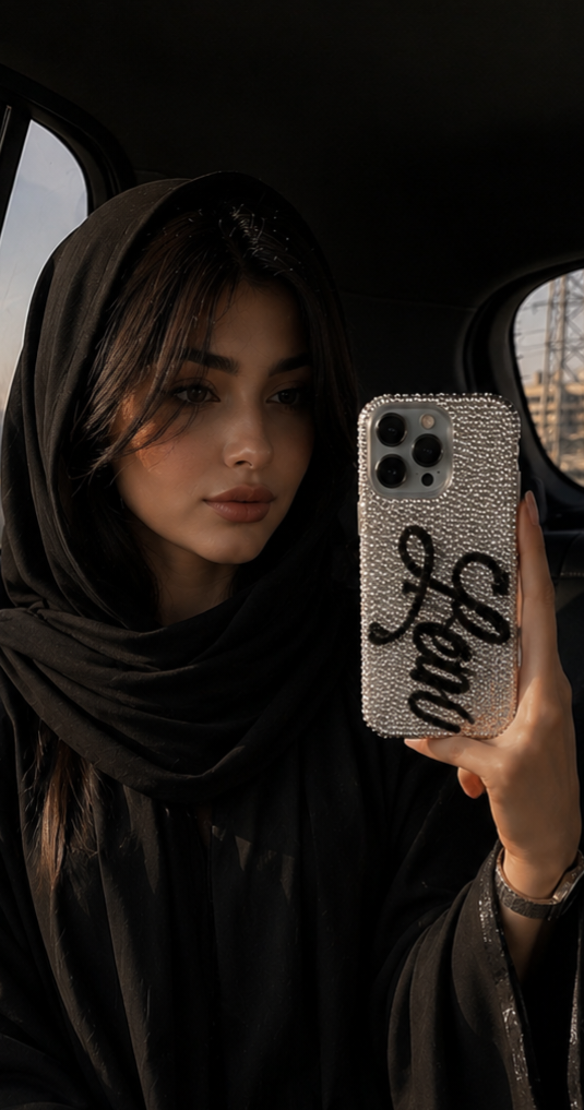 قاب گوشی نگیندار طرح عشق – 1