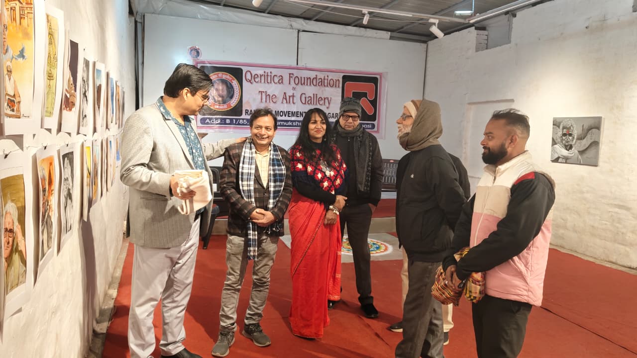 अभ्युदय संस्थान और 'आर्टिस्ट्री ऑफ वूमेन' द्वारा स्वर्गीय वेद प्रकाश मिश्र जी की स्मृति में आयोजित चित्रकला प्रदर्शनी का उद्घाटन