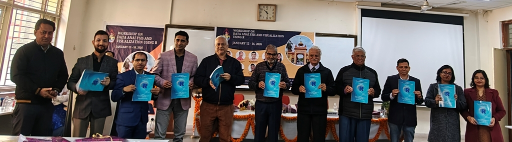 शोधार्थियों को डेटा विश्लेषण में दक्ष बनाने की दिशा में सीआईएमएस की पहल, आर (R) पर पाँच दिवसीय कार्यशाला शुरू