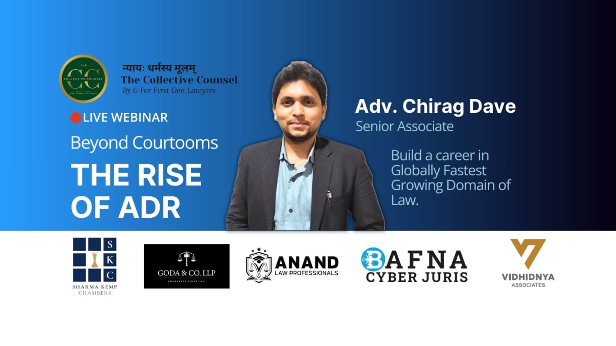Introduction to ADR & Career Opportunities in Alternative Dispute Resolution