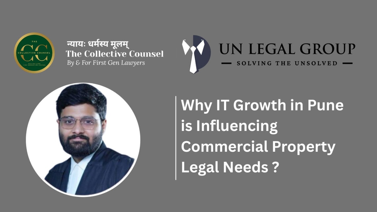 Why IT Growth in Pune Is Influencing Commercial Property Legal Needs?