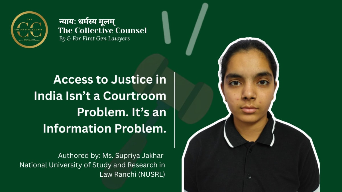 Access to Justice in India Isn’t a Courtroom Problem. It’s an Information Problem.