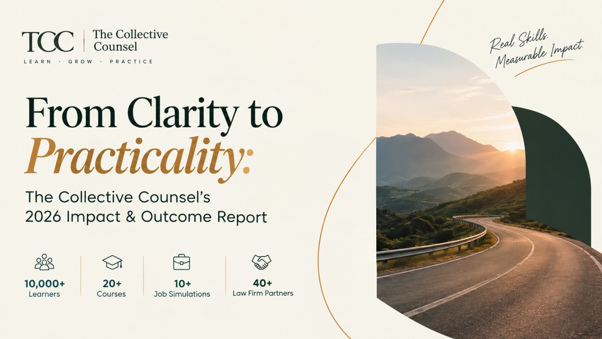From Clarity to Practicality: The Collective Counsel's 2026 Impact & Outcome Report