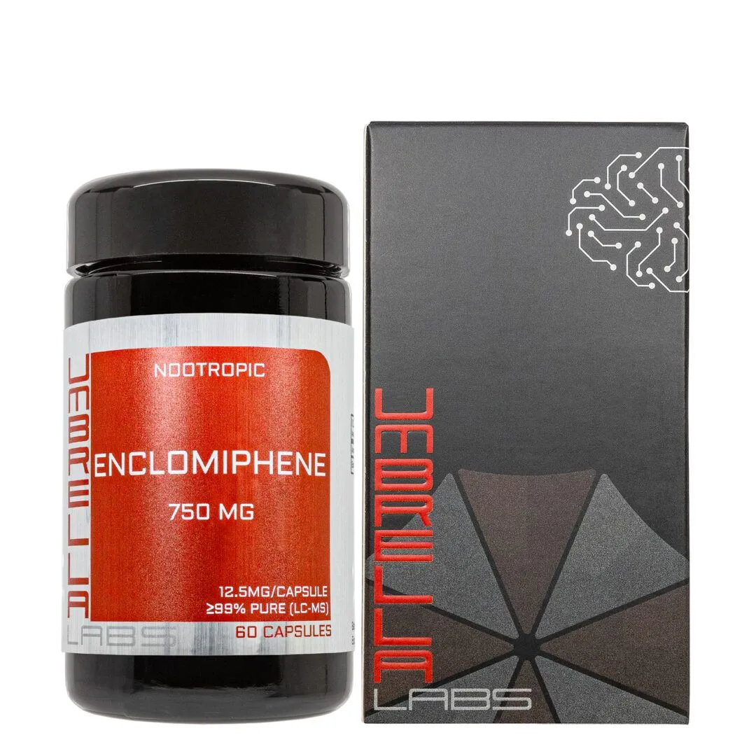 ENCLOMIPHENE POWDER (60 CAPSULES) (12.5MG/CAPSULE, 750MG TOTAL)