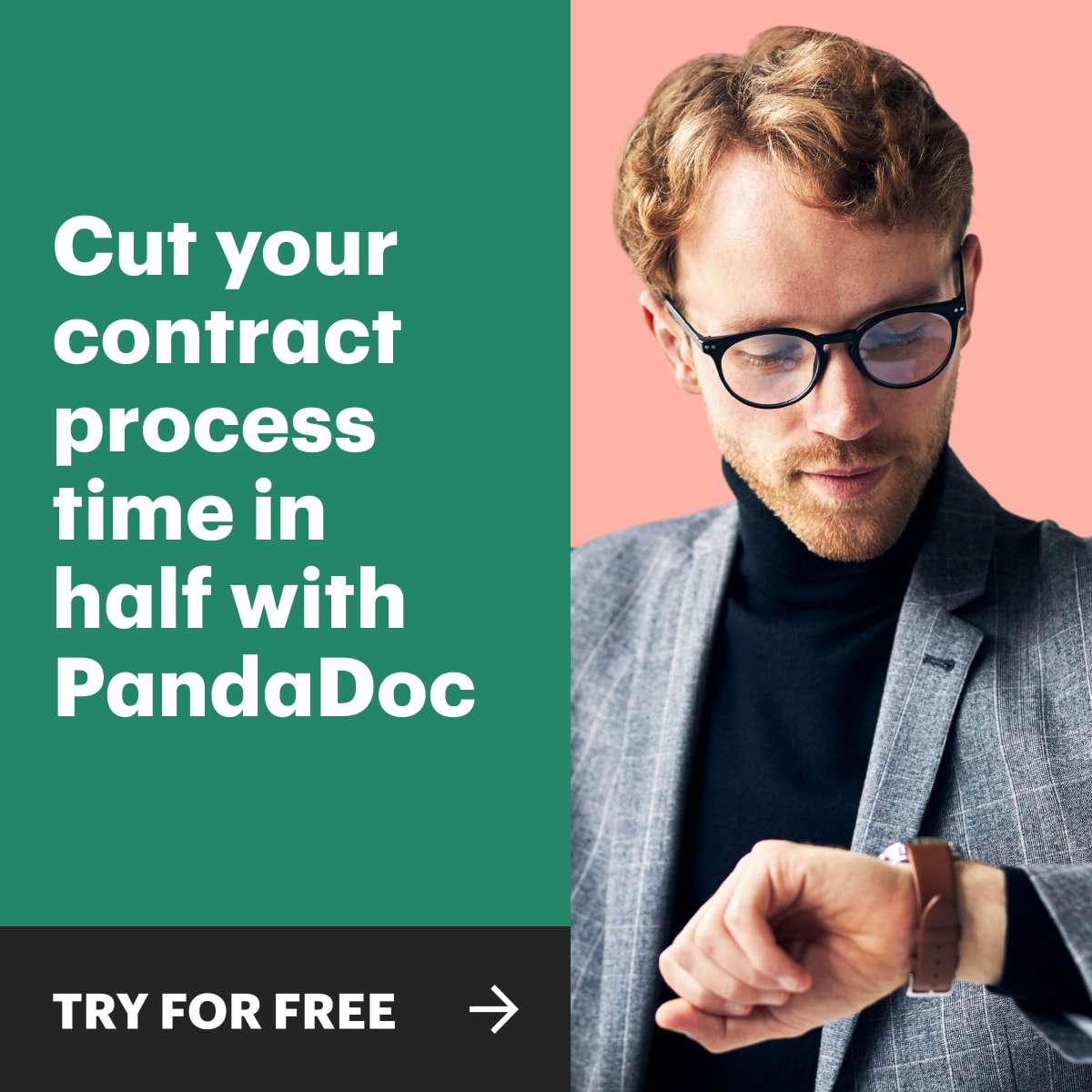 PandaDoc can help half your contract process time reducing your sales cycle length
