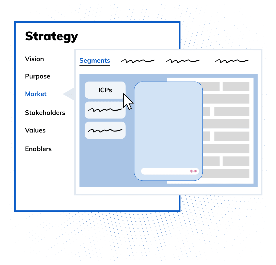 Strategy workspace