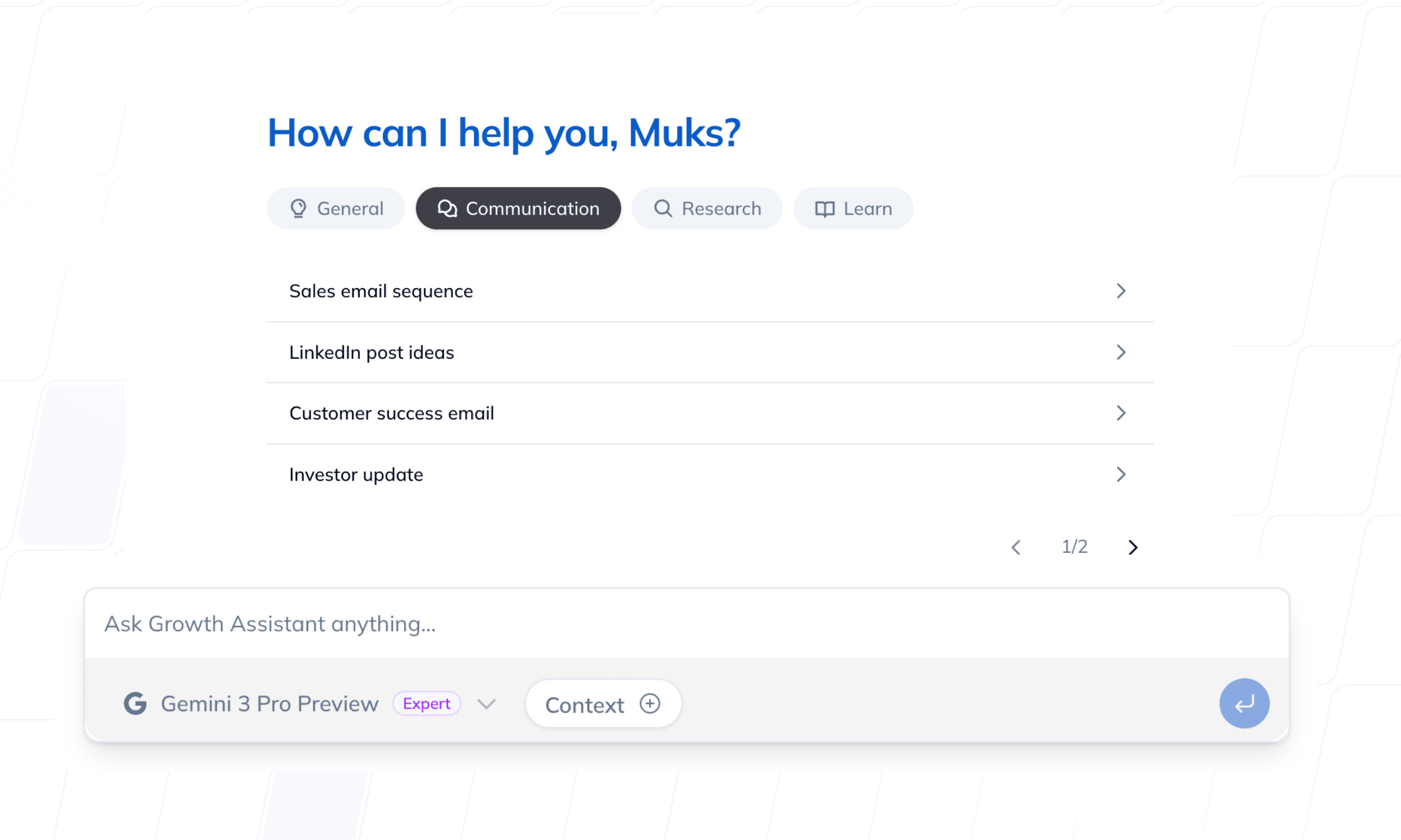 Ready-to-use prompts