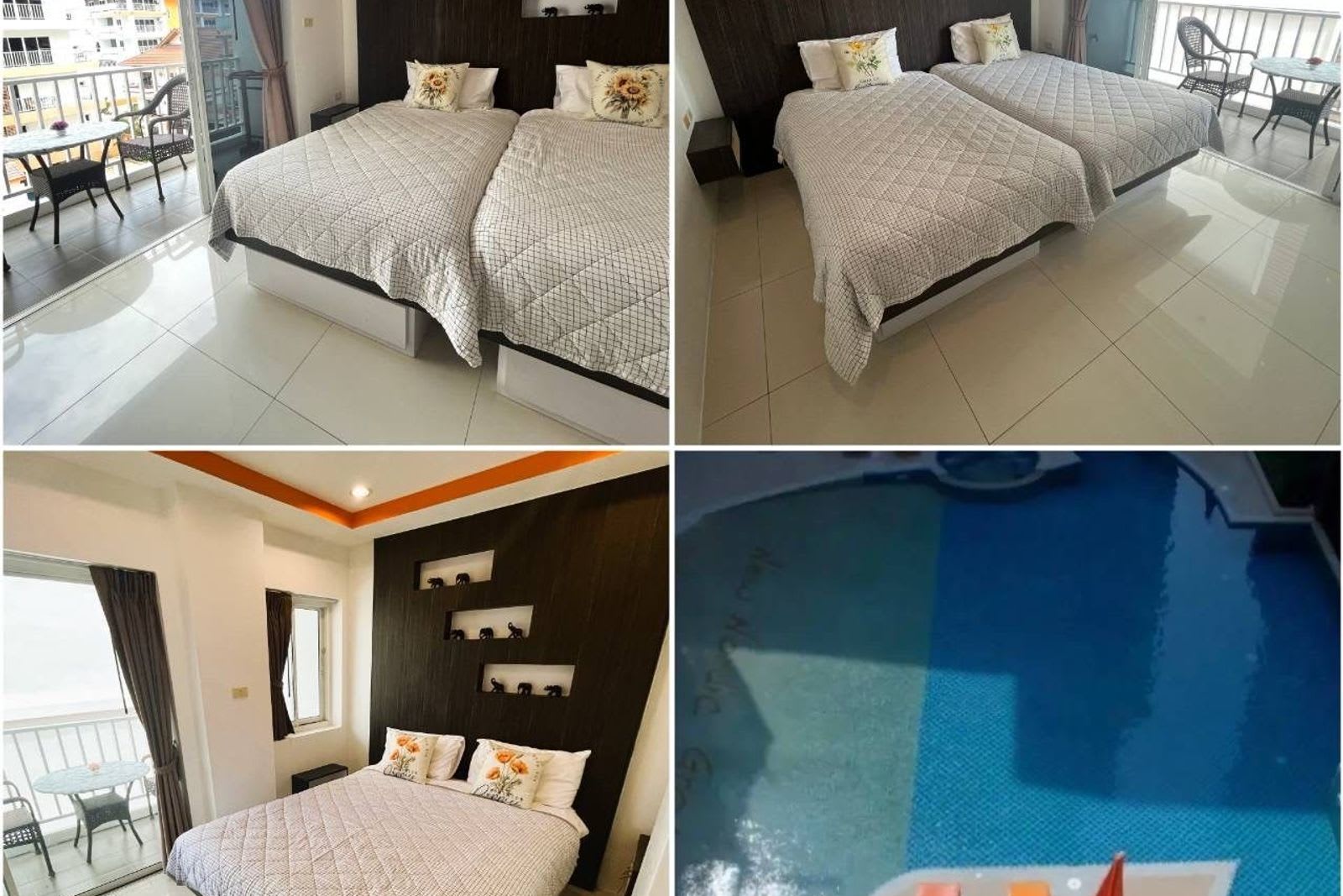 Studio-Eigentumswohnung in Jomtien Beach Condominium, Pattaya, Thailand