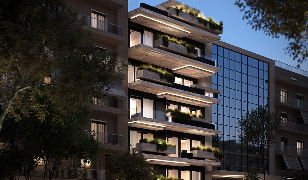 1-Bedroom Apartment in a New Development in Pagrati, Athens