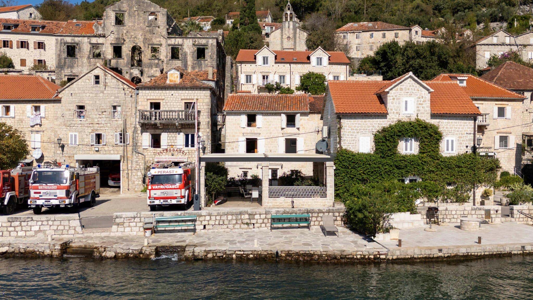 3-Bedroom Seafront Stone Villa with Pool in Perast, Kotor 2