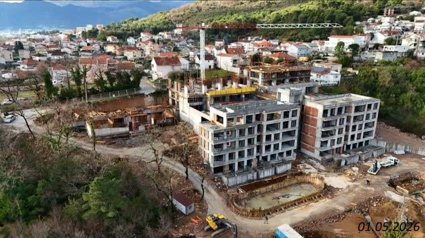 Mrčevac Tivat Stüdyo 27m² | Porto Montenegro Yanı 4