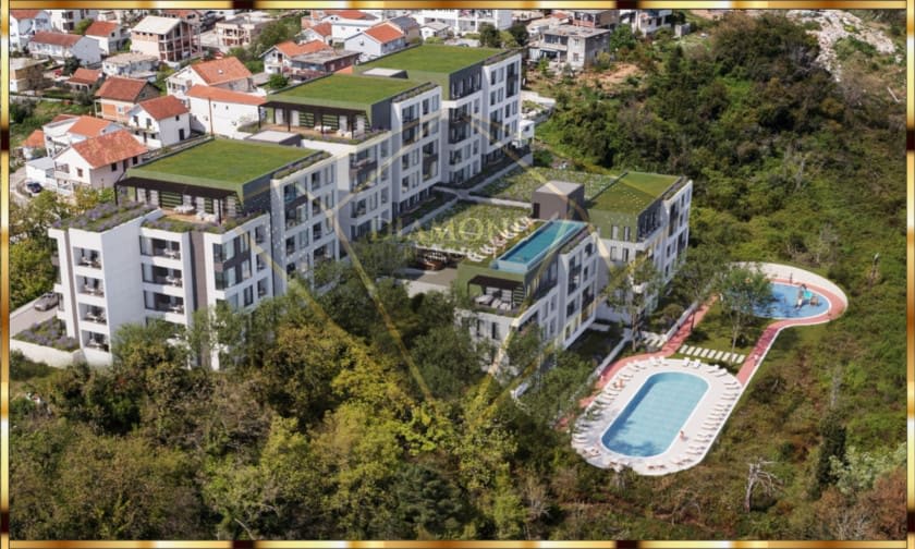 Tivat Mrčevac'ta 181,419 EUR'luk 1+1 Daire