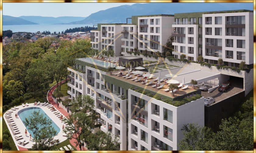 Mrčevac Tivat 1+1 Daire 45m²