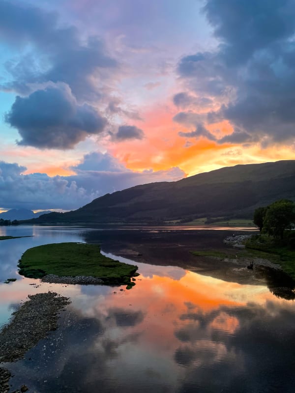 Sunset in Glencoe 