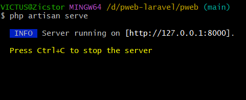 Menjalankan Server Lokal