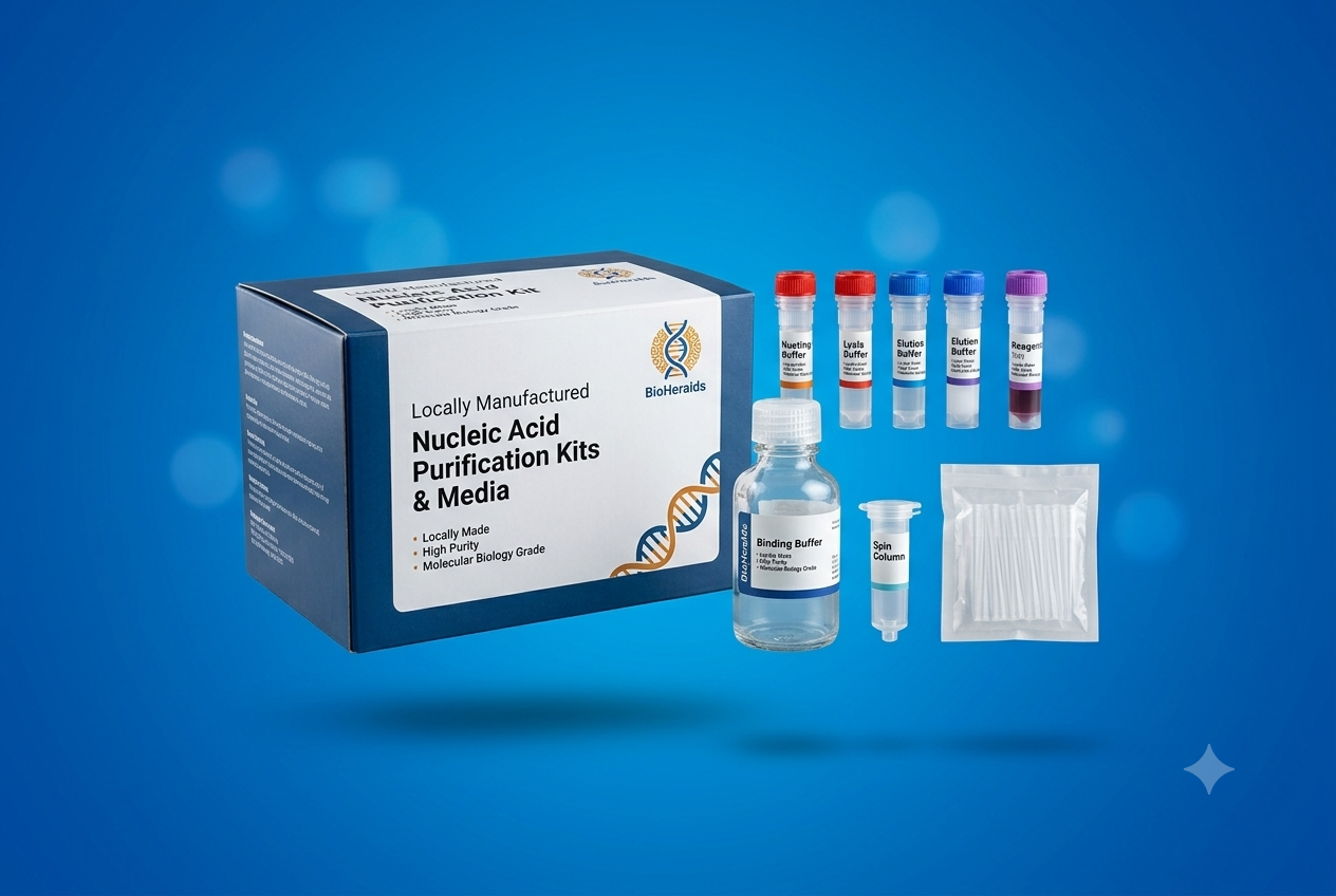 Locally Manufactured Nucleic Acid Purification Kits & Media