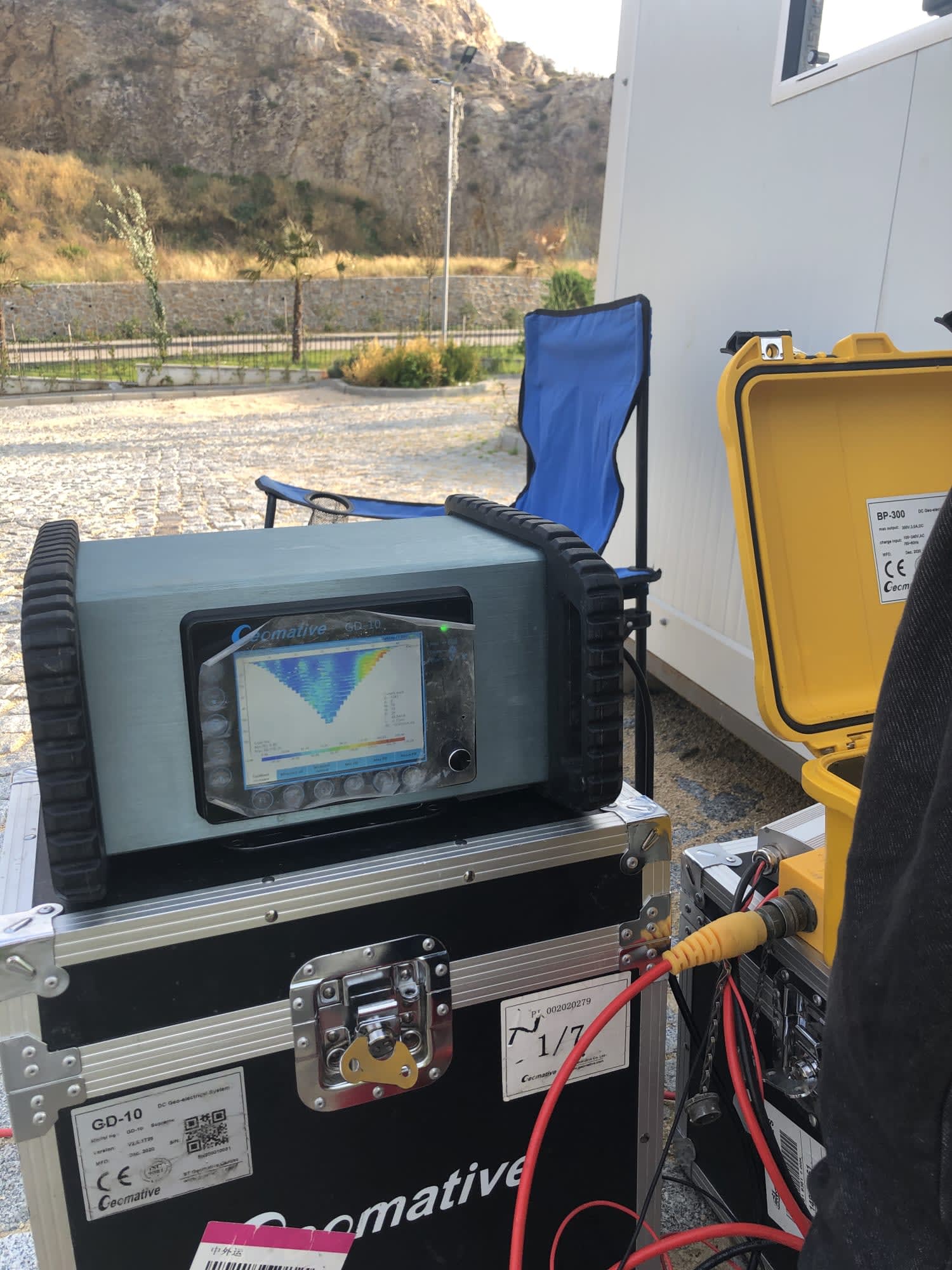 Elektrik Rezistivite Tomografi (ERT&IP) Cihazı