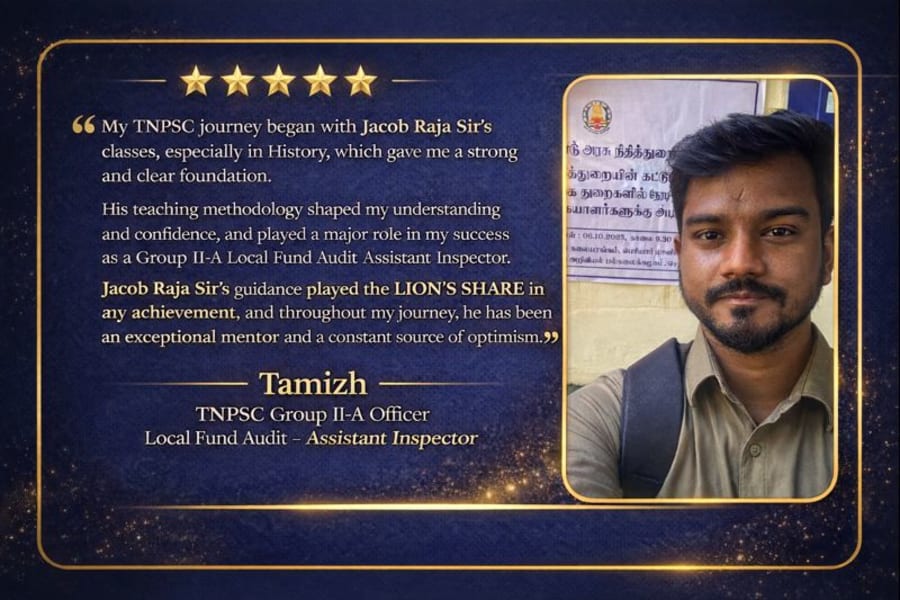 Tamizh Testimonial