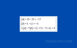 contoh soal matriks dan jawabannya kelas 11 8 b3ws3q - PenaGuru.Com