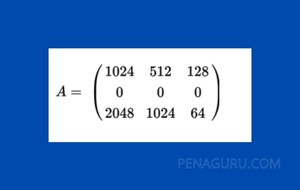 contoh soal matriks dan jawabannya kelas 11 11 yq0i6o - PenaGuru.Com