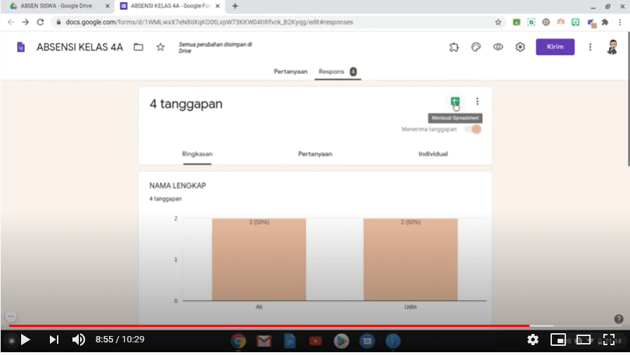 Begini Cara Membuat Absen Online Dengan Menggunakan Google Form