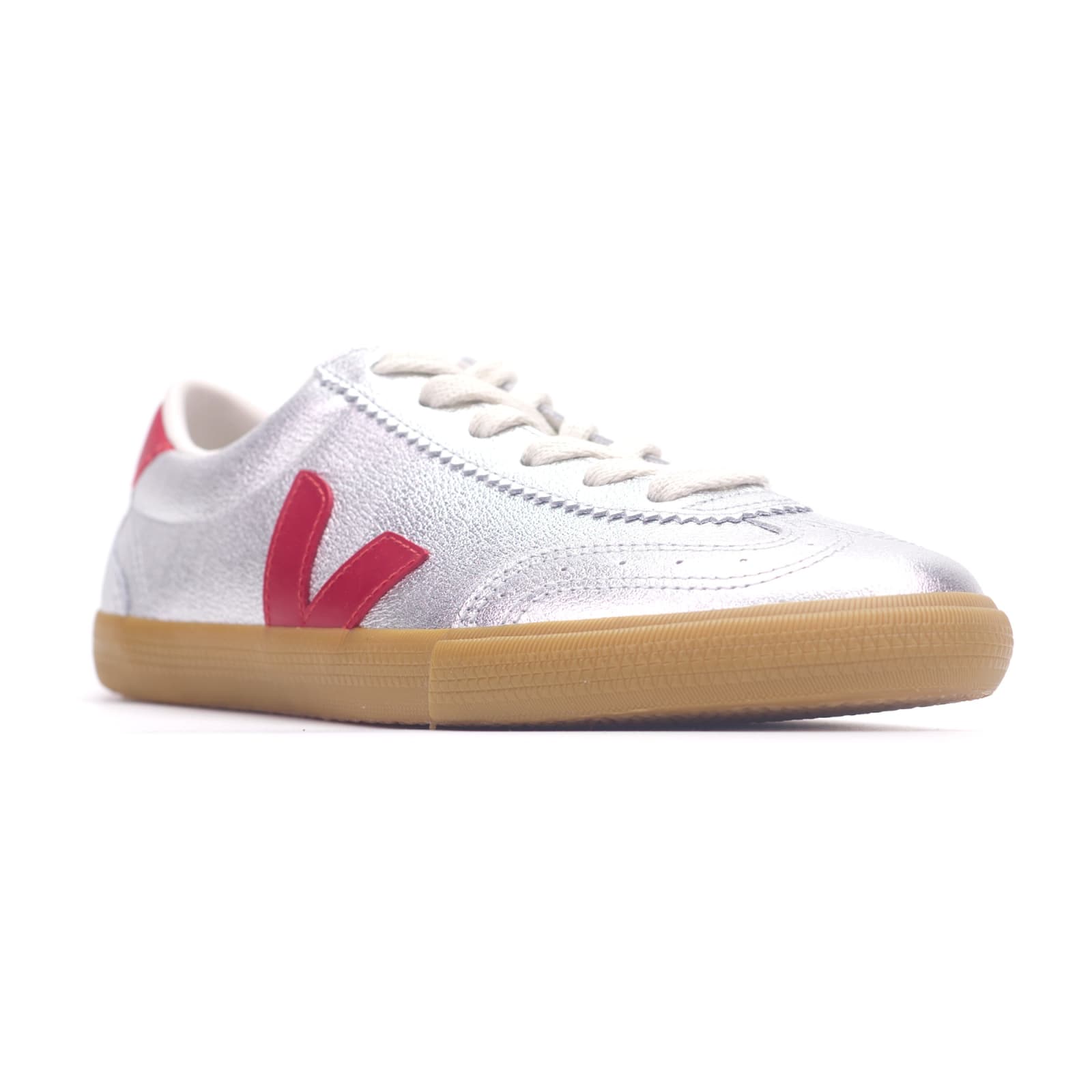 Veja Volley leather silver — նկար 3