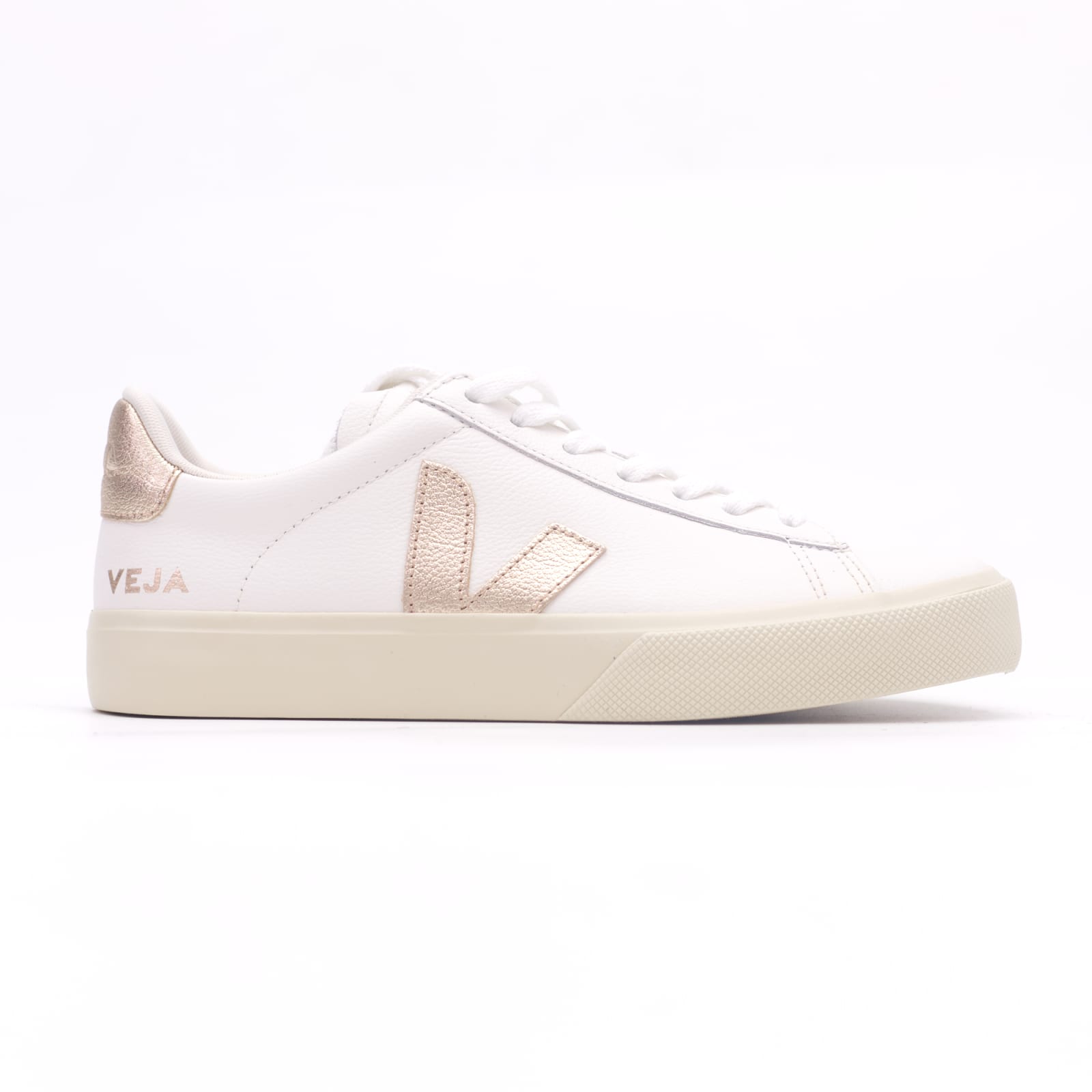 Veja CAMPO LEATHER WHITE PLATINE · Սպիտակ / Պլատինագույն