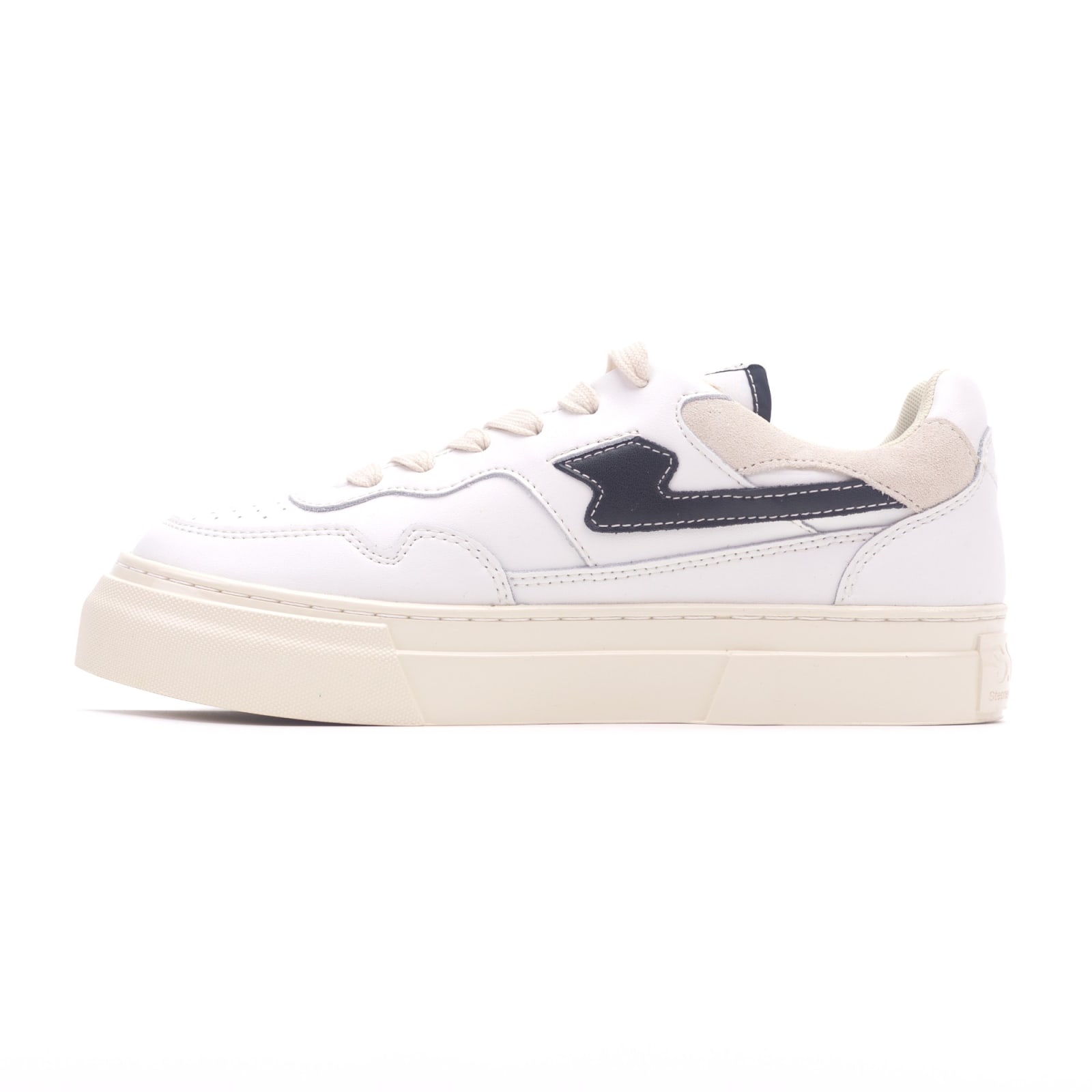 Stepney Workers Club PEARL S-STRIKE LEATHER WHITE-BLACK — նկար 2