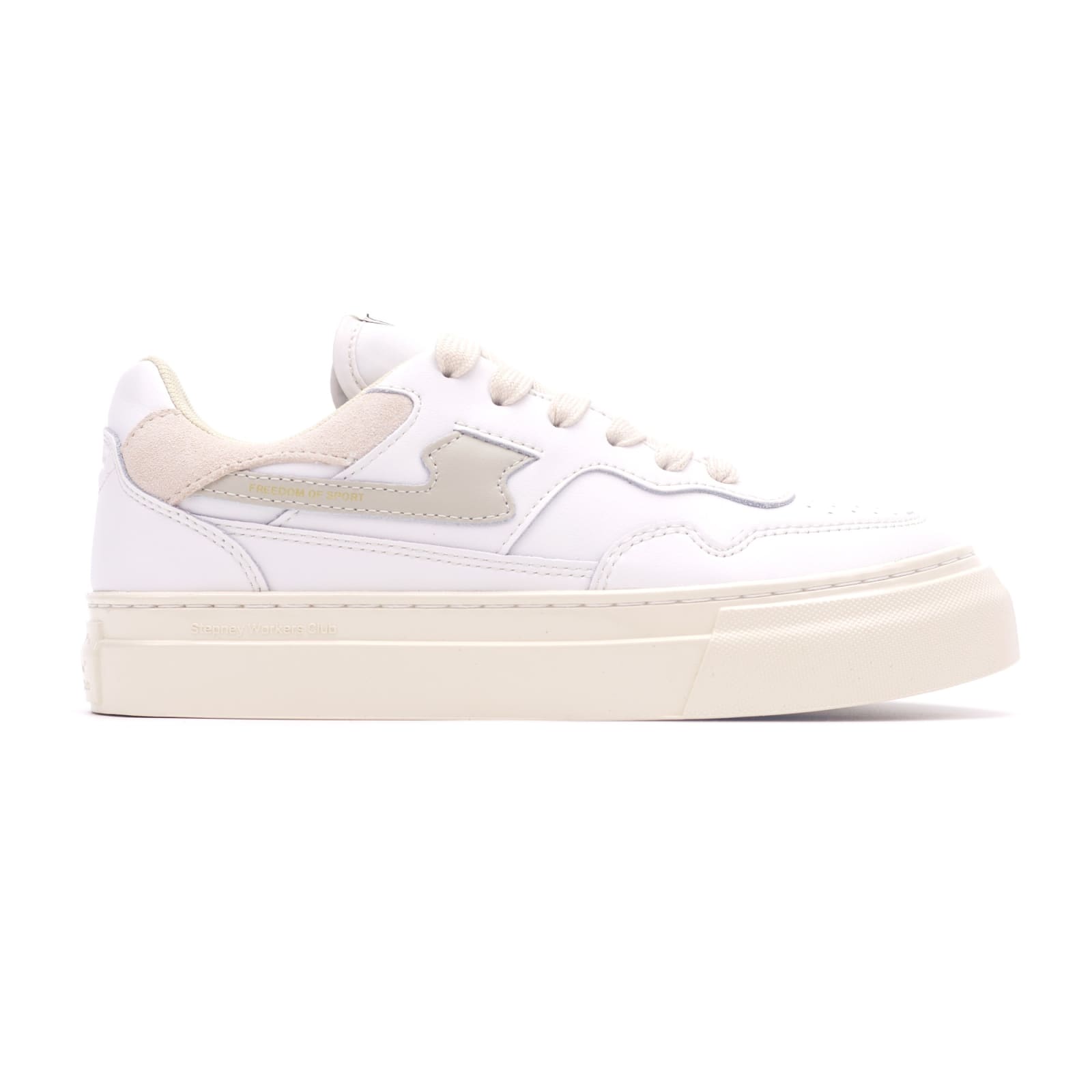 Stepney Workers Club PEARL S-STRIKE LEATHER WHITE-PUTTY · White / Putty